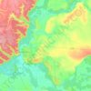 Mappa topografica Чигоракский территориальный отдел, altitudine, rilievo