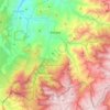 Mappa topografica Encino, altitudine, rilievo