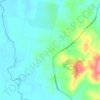 Mappa topografica Woodhill, altitudine, rilievo