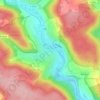 Mappa topografica Rohrdorf, altitudine, rilievo