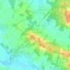 Mappa topografica Le Tartre-Gaudran, altitudine, rilievo