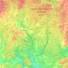 Mappa topografica 29633, altitudine, rilievo