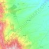 Mappa topografica Biccari, altitudine, rilievo