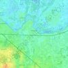 Mappa topografica Wichelen, altitudine, rilievo