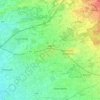 Mappa topografica Verl, altitudine, rilievo