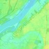 Mappa topografica Langel, altitudine, rilievo