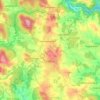 Mappa topografica Tittling, altitudine, rilievo