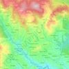 Mappa topografica Strona, altitudine, rilievo