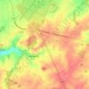 Mappa topografica Piétrebais, altitudine, rilievo
