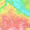 Mappa topografica Klipphausen, altitudine, rilievo