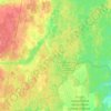 Mappa topografica Дружногорское городское поселение, altitudine, rilievo