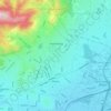 Mappa topografica Δημοτική Ενότητα Νίκαιας, altitudine, rilievo