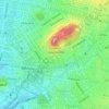 Mappa topografica Συνοικία Κολωνακίου, altitudine, rilievo