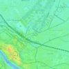 Mappa topografica Barkhof, altitudine, rilievo