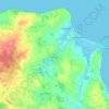 Mappa topografica Klütz, altitudine, rilievo