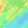 Mappa topografica Prescott, altitudine, rilievo