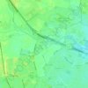 Mappa topografica Clonee, altitudine, rilievo