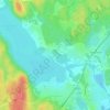 Mappa topografica Бородинское, altitudine, rilievo