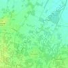 Mappa topografica Rio Saliceto, altitudine, rilievo