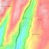 Mappa topografica Ramela, altitudine, rilievo