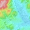 Mappa topografica Dautphe, altitudine, rilievo