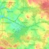 Mappa topografica Arnsdorf, altitudine, rilievo