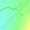 Mappa topografica Invergordon, altitudine, rilievo