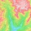 Mappa topografica Tonadico, altitudine, rilievo