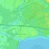 Mappa topografica 12587, altitudine, rilievo