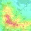 Mappa topografica Marnitz, altitudine, rilievo
