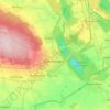 Mappa topografica 38364, altitudine, rilievo