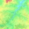 Mappa topografica Écaussinnes-Lalaing, altitudine, rilievo