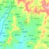 Mappa topografica 陈塸镇, altitudine, rilievo