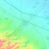 Mappa topografica Fidenza, altitudine, rilievo