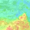 Mappa topografica Wusterwitz, altitudine, rilievo