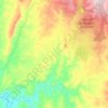 Mappa topografica Panuara, altitudine, rilievo