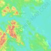Mappa topografica Pyyvesi, altitudine, rilievo