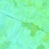 Mappa topografica Witteveen, altitudine, rilievo