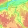Mappa topografica городское поселение Юхнов, altitudine, rilievo