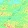 Mappa topografica Kapit, altitudine, rilievo