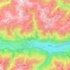 Mappa topografica Silandro, altitudine, rilievo
