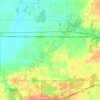 Mappa topografica Galien Township, altitudine, rilievo