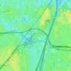 Mappa topografica 10829, altitudine, rilievo