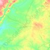 Mappa topografica Ladoeiro, altitudine, rilievo