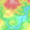 Mappa topografica Soulme, altitudine, rilievo