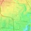 Mappa topografica Sunshine West, altitudine, rilievo