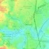 Mappa topografica Paroisse Notre-Dame-du-Pays-d'Alençon, altitudine, rilievo