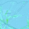 Mappa topografica Oud-Alblas, altitudine, rilievo
