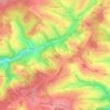 Mappa topografica Flammersfeld, altitudine, rilievo