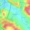 Mappa topografica Opperhausen, altitudine, rilievo